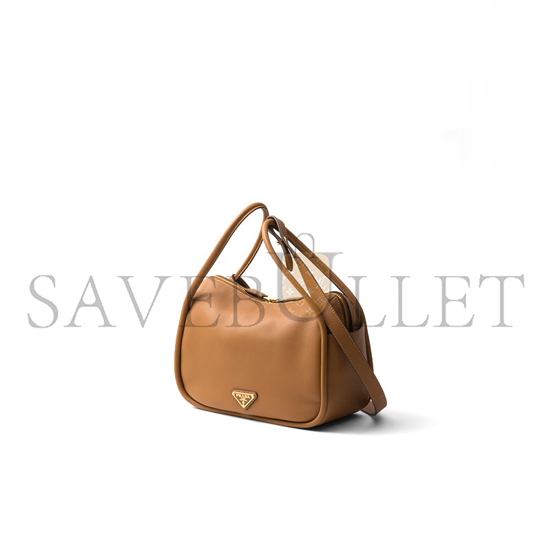 PRADA DARLING LEATHER HANDBAG 1BA451 (25*18*10.5cm)